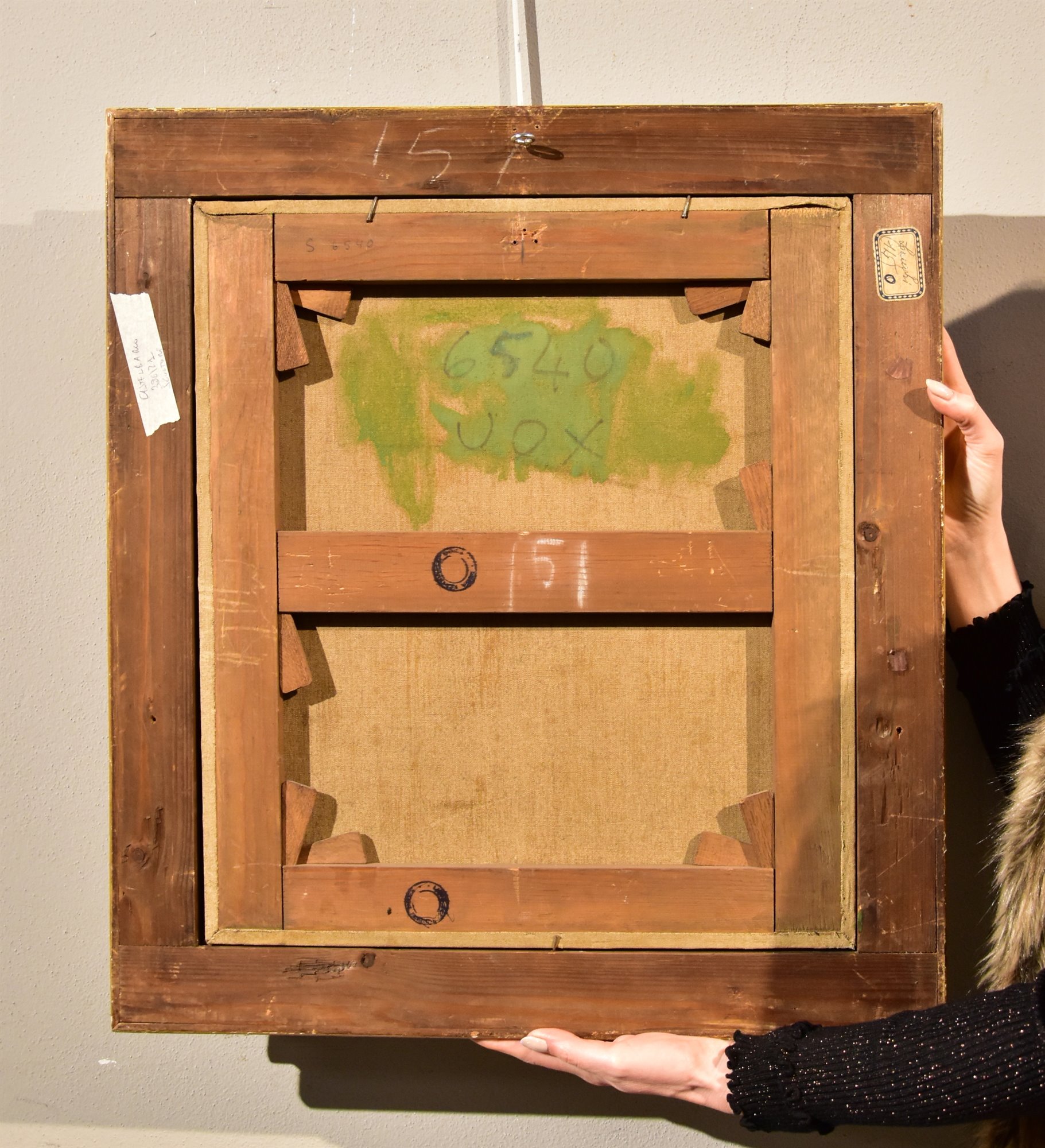 Nell’atelier dell’artista